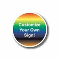 Ergomat 32in CIRCLE SIGNS - Customize Your Own Sign! DSV-SIGN 1024 #0480 -UEN